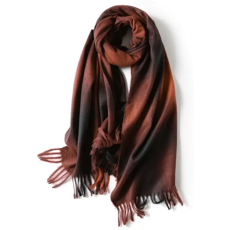 check pattern scarf simple fashion