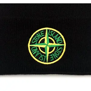 knit beanie embroidery logo