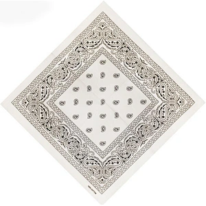 Paisley bandana kerchief cotton