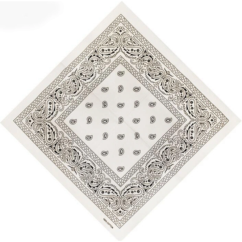 Paisley bandana kerchief cotton