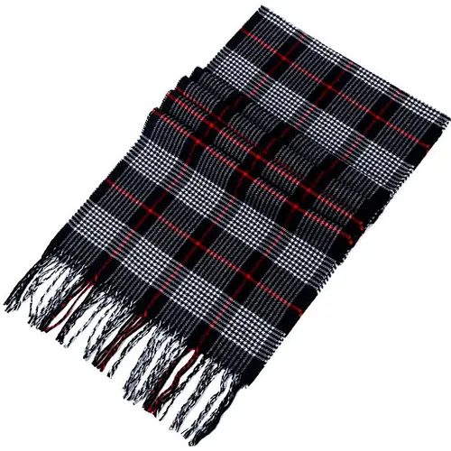 check pattern scarf simple fashion
