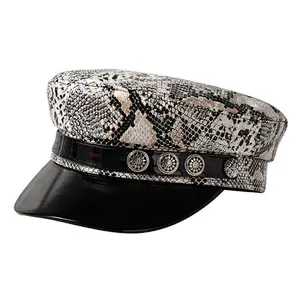 cabbie PU cap