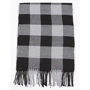 check pattern scarf simple fashion