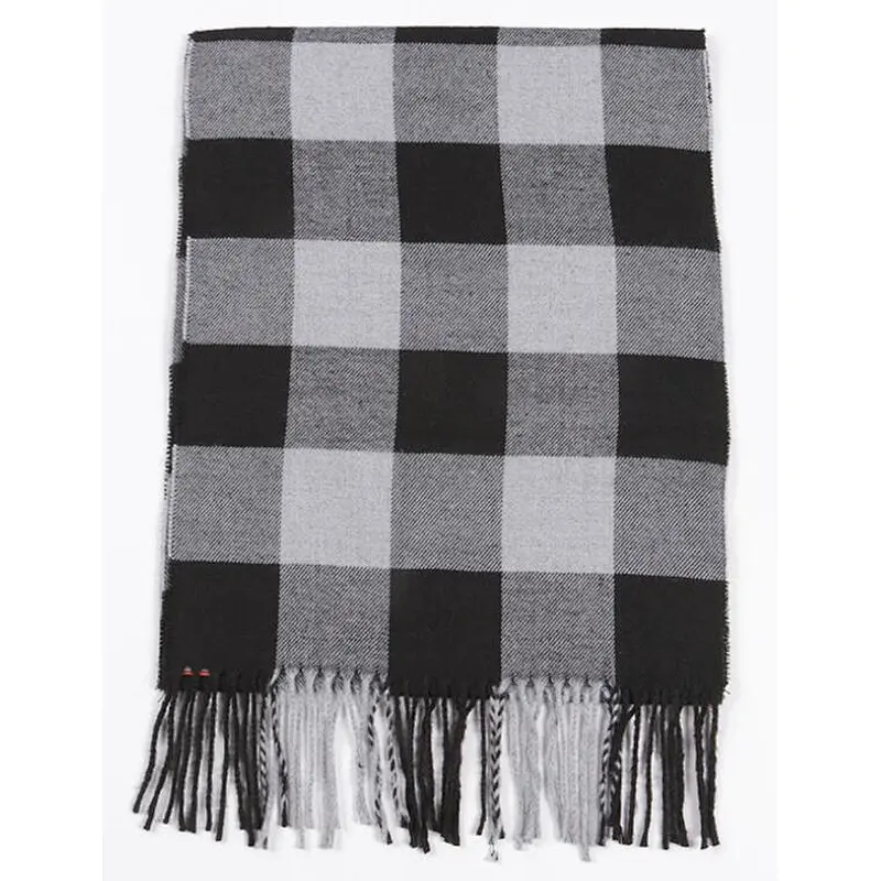 check pattern scarf simple fashion