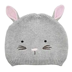animal face kids beanie