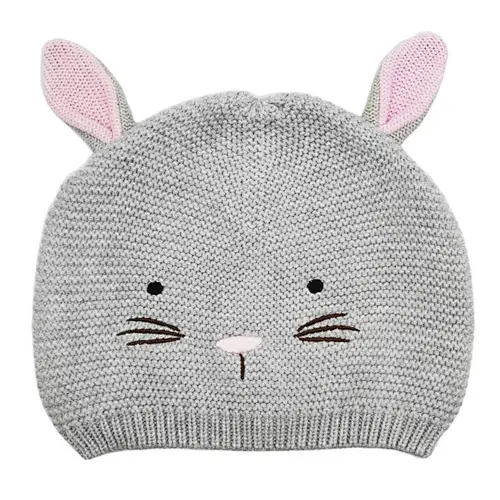 animal face kids beanie