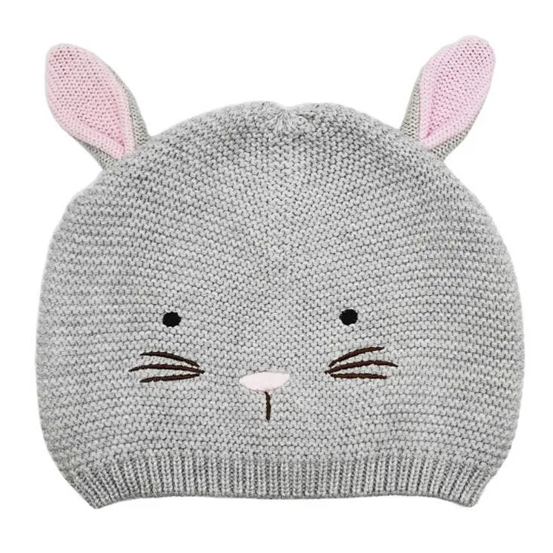 animal face kids beanie