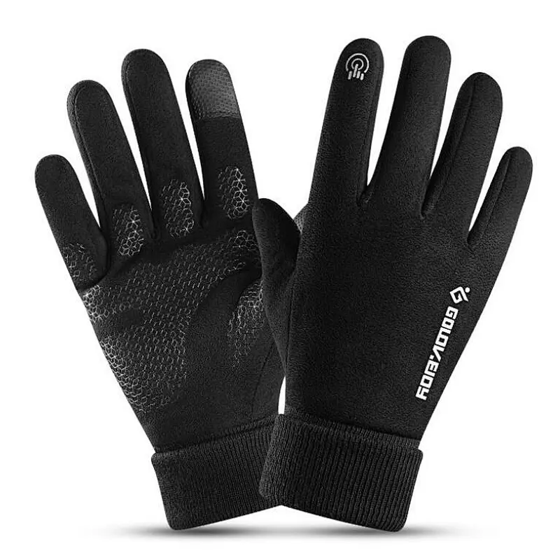 suede sports glove touch screen