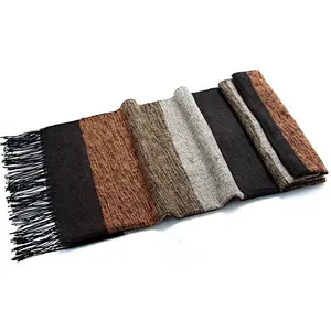 mix color pattern scarf simple fashion