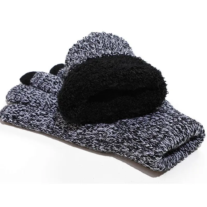 knit man gloves touch screen