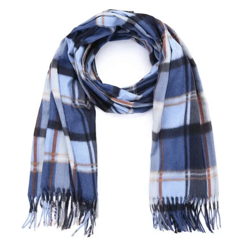 check pattern scarf simple fashion