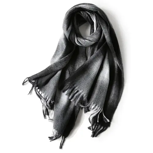 check pattern scarf simple fashion
