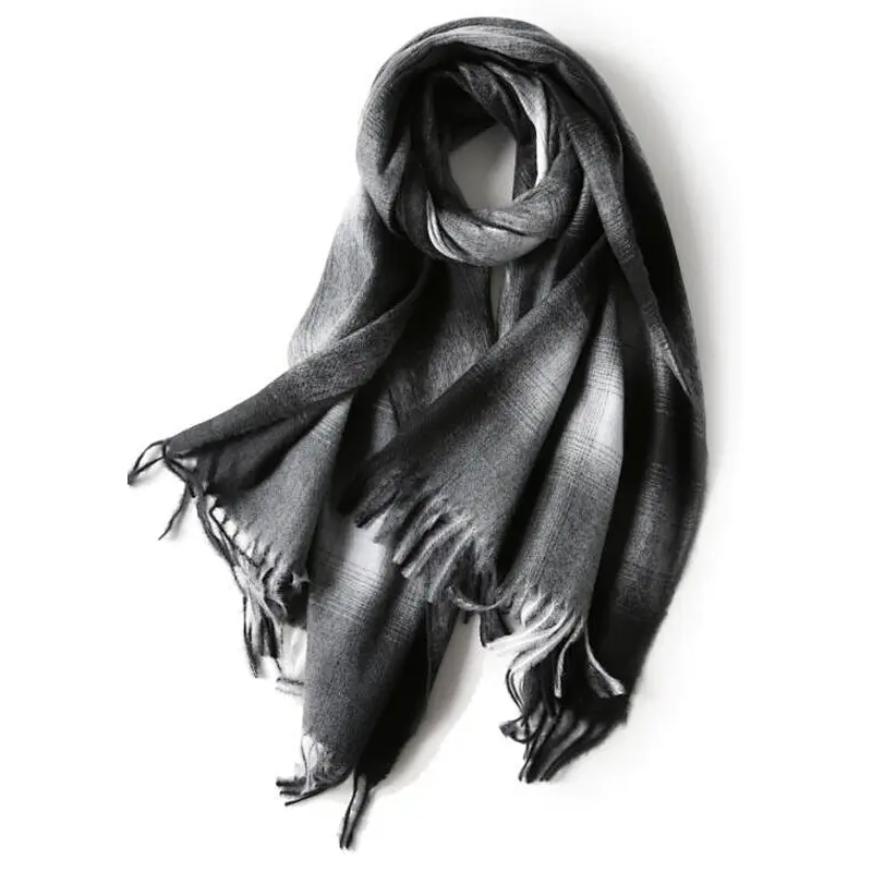 check pattern scarf simple fashion