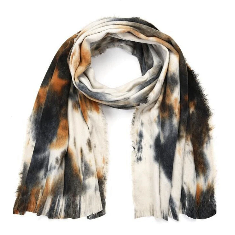 dyeing print ladies scarf