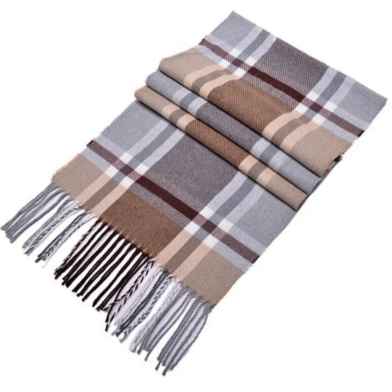 check pattern scarf simple fashion