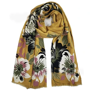 ladies flower scarf