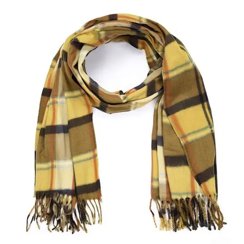 check pattern scarf simple fashion