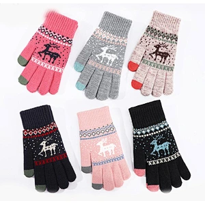 knit gloves touch screen