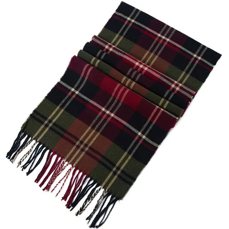 check pattern scarf simple fashion