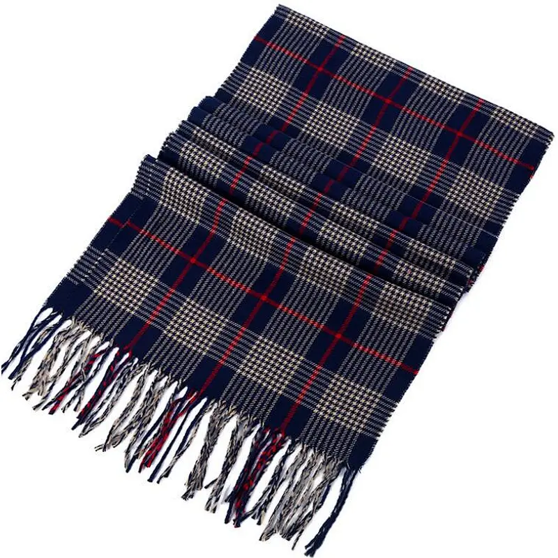 check pattern scarf simple fashion