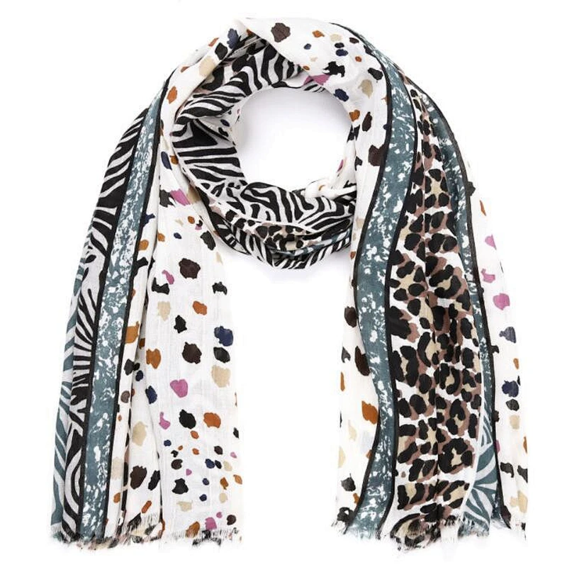 animal print ladies scarf