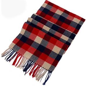 check pattern scarf simple fashion