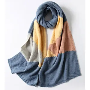 knit colors scarf