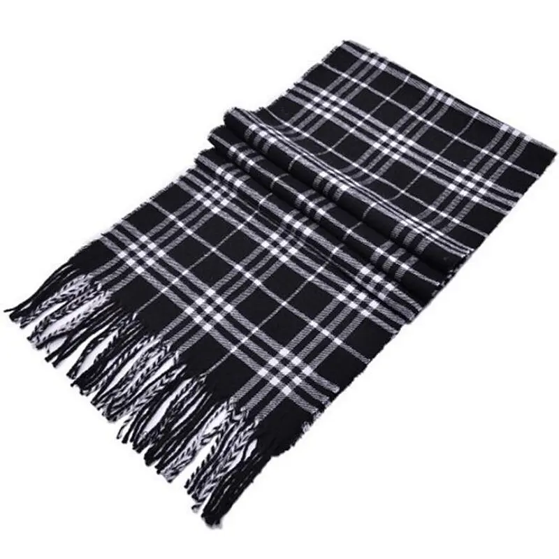 check pattern scarf simple fashion