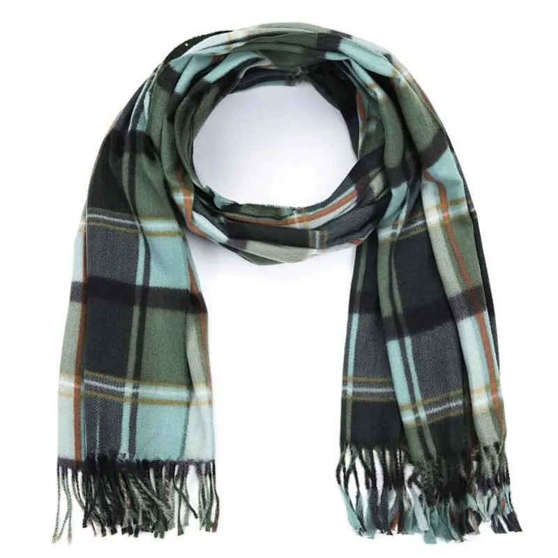check pattern scarf simple fashion