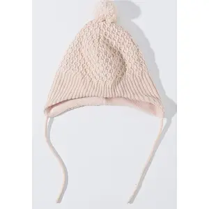 kids beanie hat pink