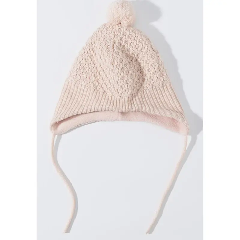 kids beanie hat pink