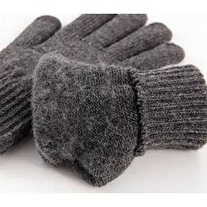 knit man gloves touch screen
