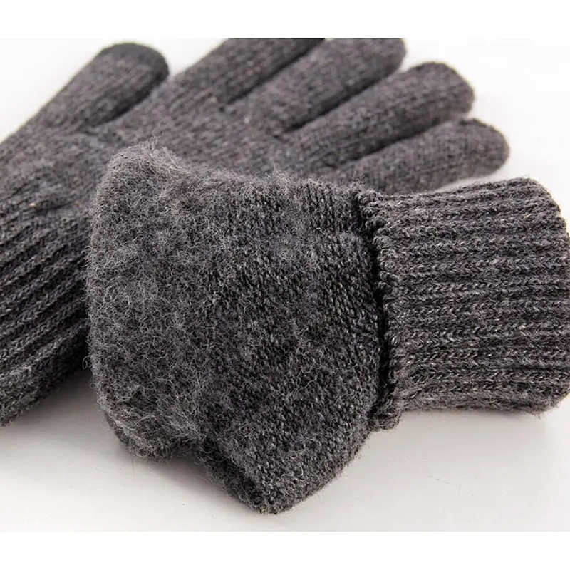 knit man gloves touch screen