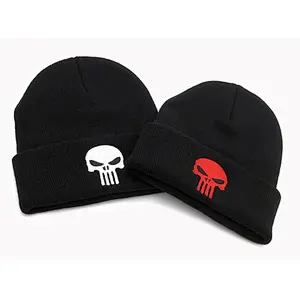 knit beanie embroidery logo