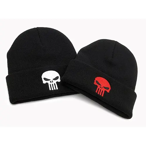 knit beanie embroidery logo