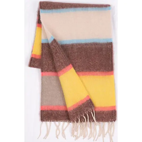 rainbow colors ladies scarf