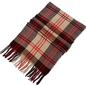check pattern scarf simple fashion