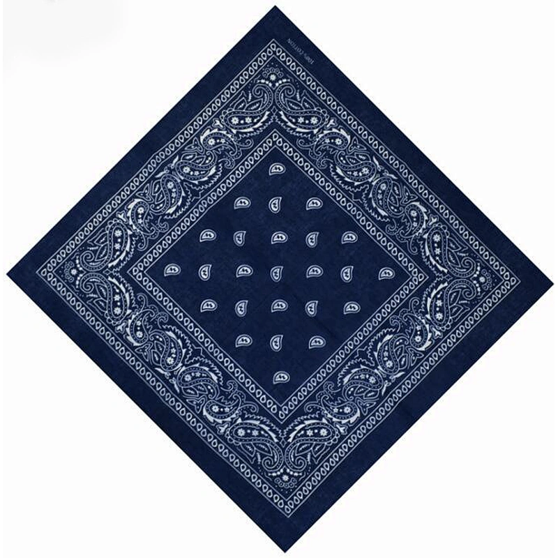 Paisley bandana kerchief cotton
