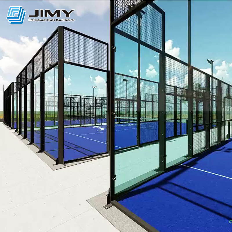 laminated glass padel court-JIMY GLASS