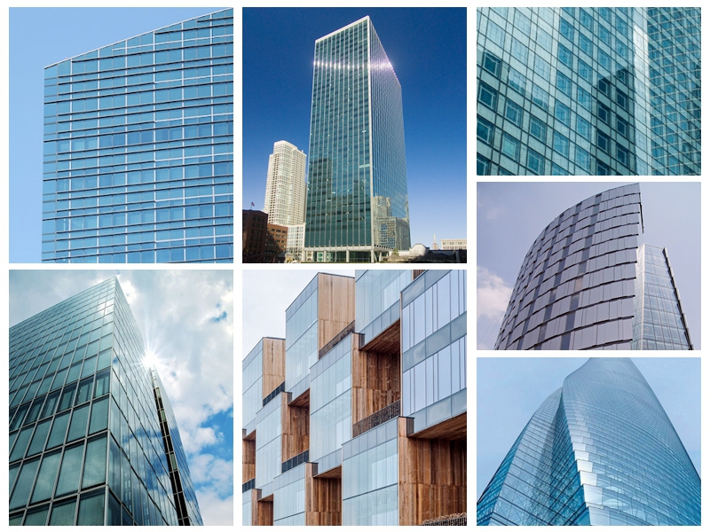 insulated glass double glazed curtain wall-jimy glass