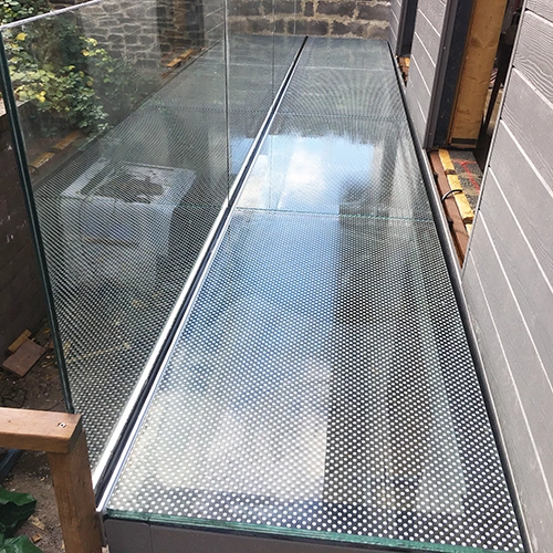 anti slip laminated glass for floor-jimy glass