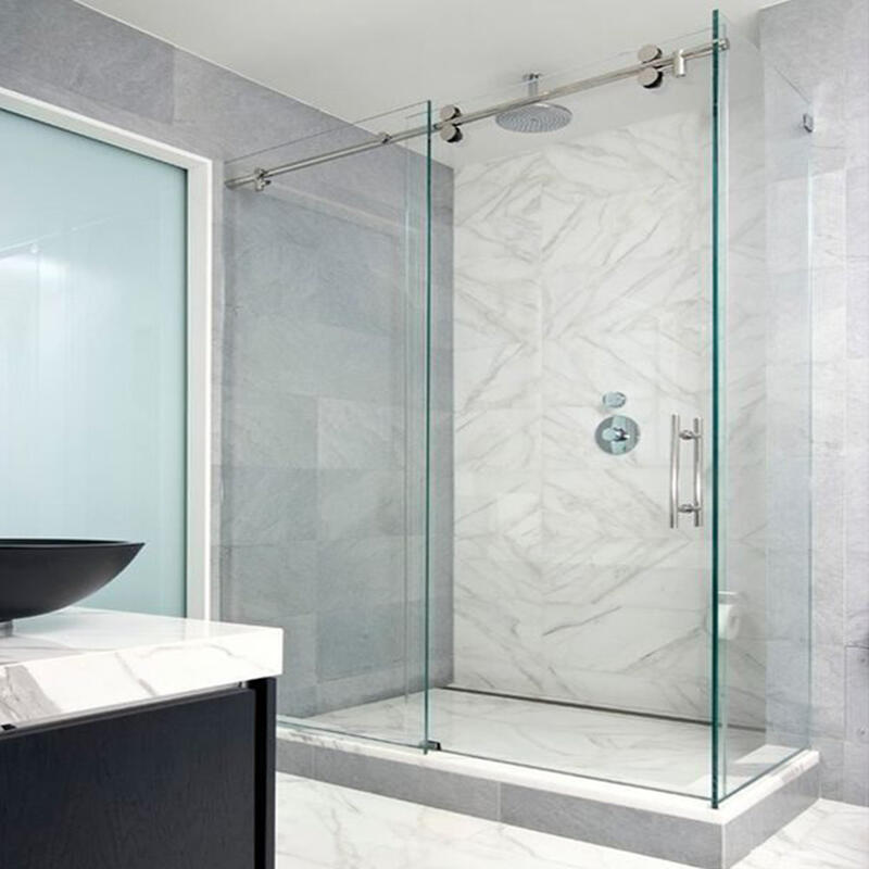 6mm tempered glass for bathtoom shower screen door enclosure