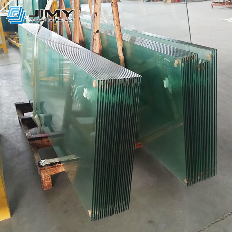 10mm tempered glass for canopy awning-jimy glass