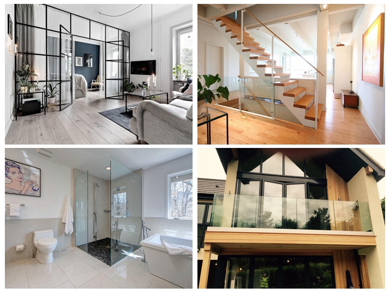 4mm clear tempered glass-JIMY GLASS
