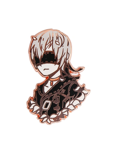 round enamel badges