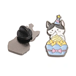 enamel poppy pin badge