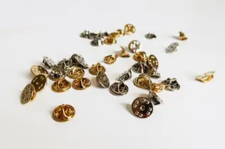 Why choose copper for custom badge accessories butterfly hat?