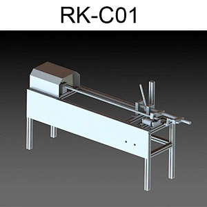 Paper core cutting machine