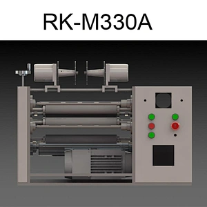 Tabletop TTR slitter rewinder