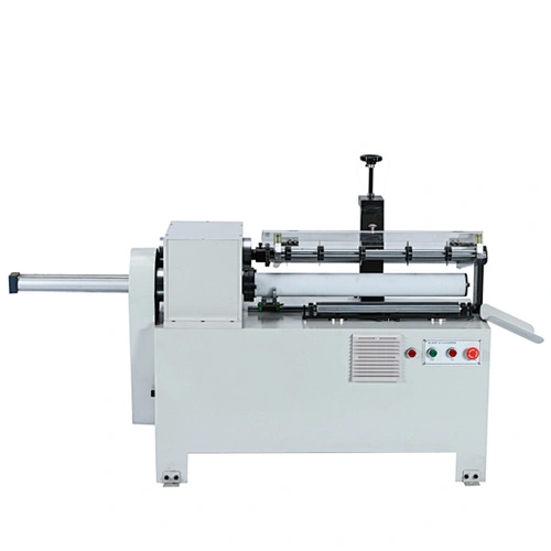 Paper core cutting machine